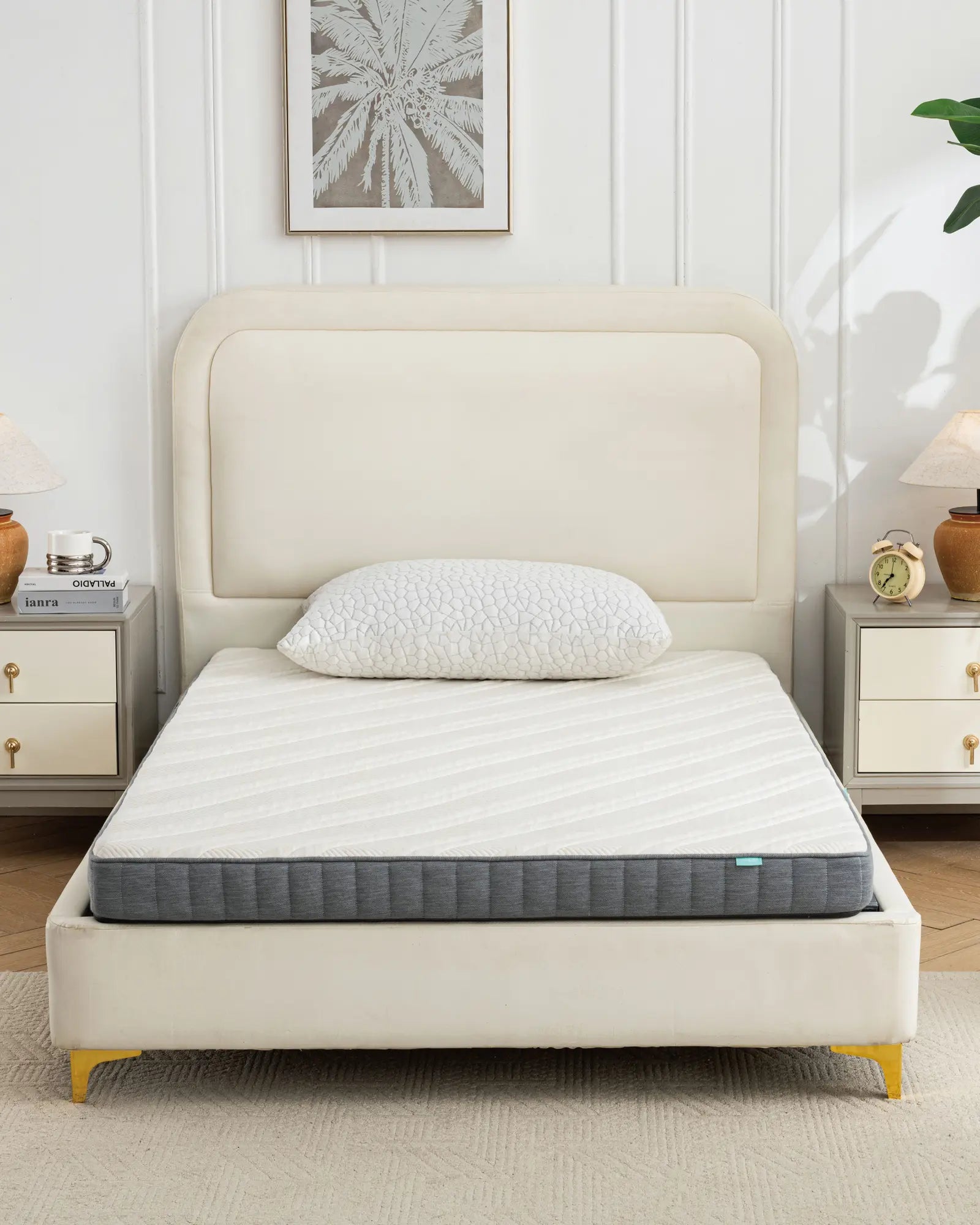 Zeo Hylite Hypoallergenic Spring Mattress (4.5")